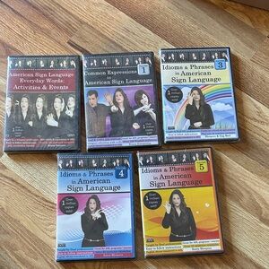 American Sign Language DVD Set